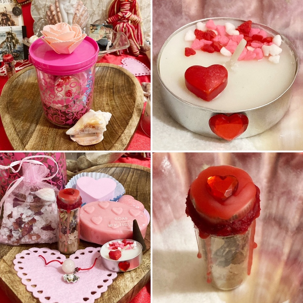 Tin  of Love ❣️ Aphrodite 🌹Self Love Healings kit